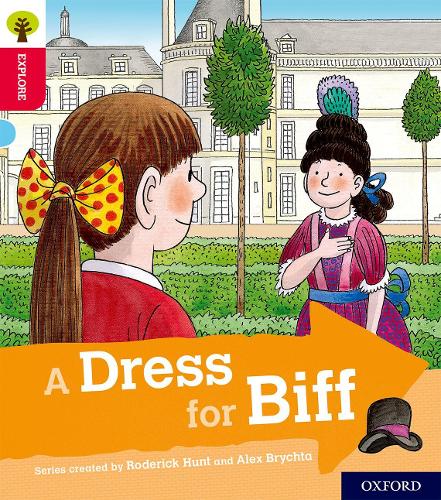 [object Object] «Oxford Reading Tree Explore with Biff, Chip and Kipper: Oxford Level 4: A Dress for Biff», автор Пол Шиптон - фото №1