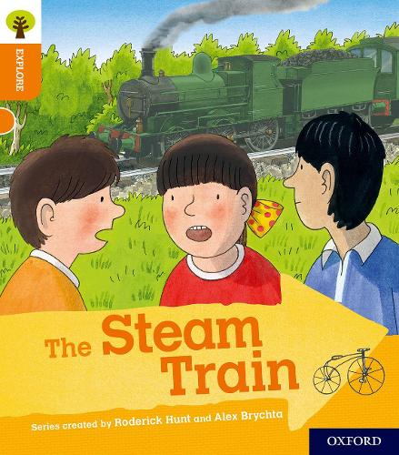 [object Object] «Oxford Reading Tree Explore with Biff, Chip and Kipper: Oxford Level 6: The Steam Train», автор Пол Шиптон - фото №1