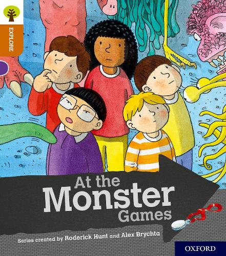 [object Object] «Oxford Reading Tree Explore with Biff, Chip and Kipper: Oxford Level 8: At the Monster Games», автор Пол Шиптон - фото №1