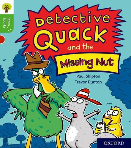 [object Object] «Oxford Reading Tree Story Sparks: Oxford Level 2: Detective Quack and the Missing Nut», автор Пол Шиптон - фото №1