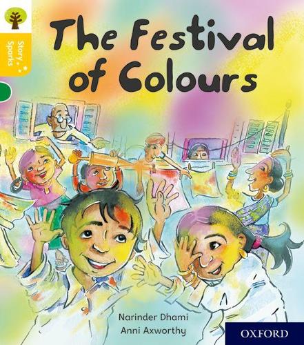 Бумажная книга «Oxford Reading Tree Story Sparks: Oxford Level 5: The Festival of Colours», автор Нариндер Дхами - фото №1