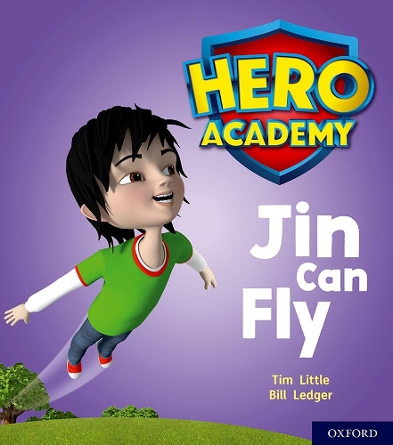 Бумажная книга «Hero Academy: Oxford Level 1, Lilac Book Band: Jin Can Fly», автор Тим Литтл - фото №1