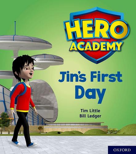 Бумажная книга «Hero Academy: Oxford Level 1, Lilac Book Band: Jin's First Day», автор Тим Литтл - фото №1