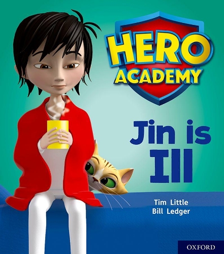 Паперова книга «Hero Academy: Oxford Level 1+, Pink Book Band: Jin is Ill», автор Тім Літтл - фото №1