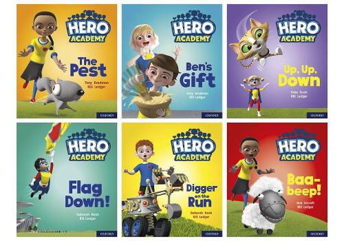 Бумажная книга «Hero Academy: Oxford Level 4, Light Blue Book Band: Mixed pack» - фото №1