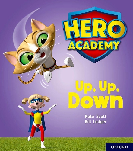 Бумажная книга «Hero Academy: Oxford Level 4, Light Blue Book Band: Up, Up, Down», автор Кейт Скотт - фото №1