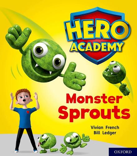 Бумажная книга «Hero Academy: Oxford Level 5, Green Book Band: Monster Sprouts», автор Вивиан Френч - фото №1