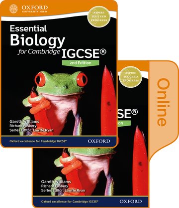 Паперова книга «Essential Biology for Cambridge IGCSE Print and Online Student Book Pack», авторів Річард Фосбері, Гарет Уільямс - фото №1
