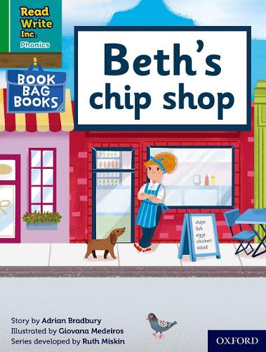 Бумажная книга «Read Write Inc. Phonics: Beth's chip shop (Green Set 1 Book Bag Book 7)», автор Адриан Бредбери - фото №1