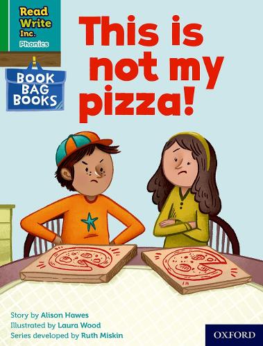 Паперова книга «Read Write Inc. Phonics: This is not my pizza! (Green Set 1 Book Bag Book 9)», автор Елісон Хоз - фото №1