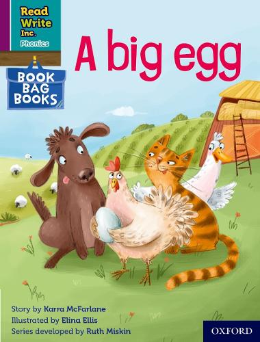 Бумажная книга «Read Write Inc. Phonics: A big egg (Purple Set 2 Book Bag Book 2)», автор Карра Макфарлейн - фото №1