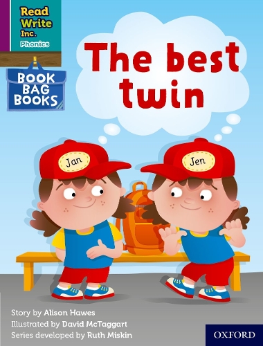 Паперова книга «Read Write Inc. Phonics: The best twin (Purple Set 2 Book Bag Book 4)», автор Елісон Хоз - фото №1