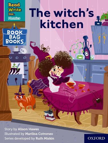 Паперова книга «Read Write Inc. Phonics: The witch's kitchen (Purple Set 2 Book Bag Book 6)», автор Елісон Хоз - фото №1