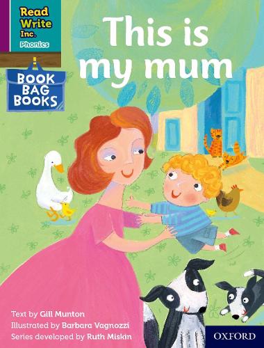 Паперова книга «Read Write Inc. Phonics: This is my mum (Purple Set 2 Book Bag Book 9)», автор Джилл Мантон - фото №1