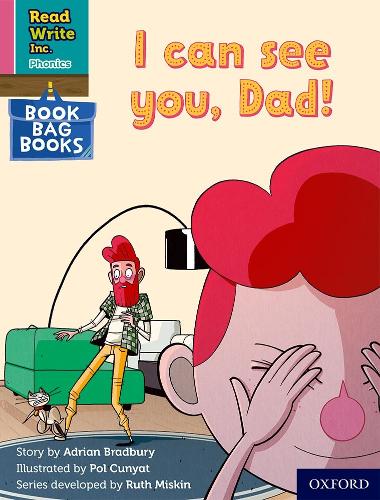 Бумажная книга «Read Write Inc. Phonics: I can see you, Dad! (Pink Set 3 Book Bag Book 7)», автор Адриан Бредбери - фото №1