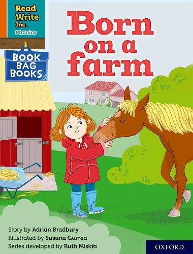 Паперова книга «Read Write Inc. Phonics: Born on a farm (Orange Set 4 Book Bag Book 8)», автор Адріан Бредбері - фото №1