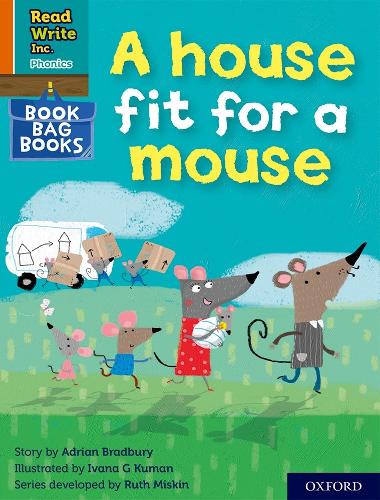 Паперова книга «Read Write Inc. Phonics: A house fit for a mouse (Orange Set 4 Book Bag Book 11)», автор Адріан Бредбері - фото №1