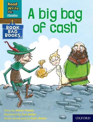 Паперова книга «Read Write Inc. Phonics: A big bag of cash (Yellow Set 5 Book Bag Book 5)», автор Елісон Хоз - фото №1