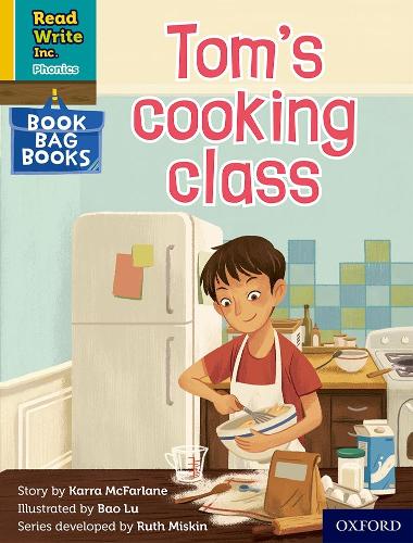 Бумажная книга «Read Write Inc. Phonics: Tom's cooking class (Yellow Set 5 Book Bag Book 10)», автор Карра Макфарлейн - фото №1