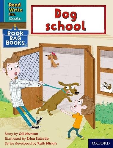 Паперова книга «Read Write Inc. Phonics: Dog school (Blue Set 6 Book Bag Book 1)», автор Джилл Мантон - фото №1