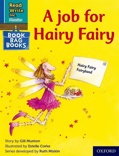 Паперова книга «Read Write Inc. Phonics: A job for Hairy Fairy (Blue Set 6 Book Bag Book 3)», автор Джилл Мантон - фото №1