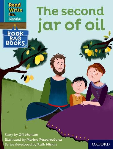 Бумажная книга «Read Write Inc. Phonics: The second jar of oil (Blue Set 6 Book Bag Book 6)», автор Джилл Мантон - фото №1