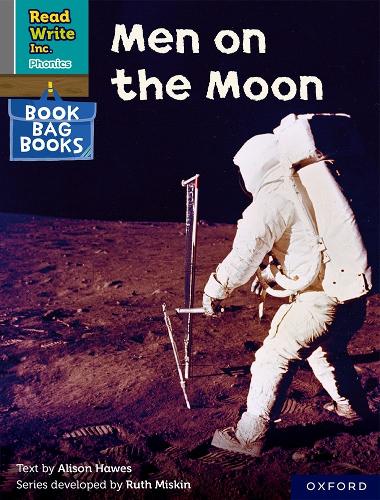 Паперова книга «Read Write Inc. Phonics: Men on the Moon (Grey Set 7 Book Bag Book 3)», автор Елісон Хоз - фото №1