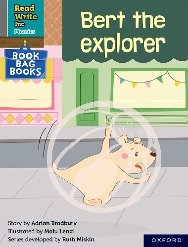 Бумажная книга «Read Write Inc. Phonics: Bert the explorer (Grey Set 7 Book Bag Book 4)», автор Адриан Бредбери - фото №1