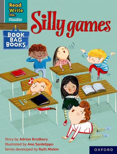 Бумажная книга «Read Write Inc. Phonics: Silly games (Grey Set 7 Book Bag Book 5)», автор Адриан Бредбери - фото №1