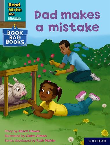 Паперова книга «Read Write Inc. Phonics: Dad makes a mistake (Grey Set 7 Book Bag Book 6)», автор Елісон Хоз - фото №1