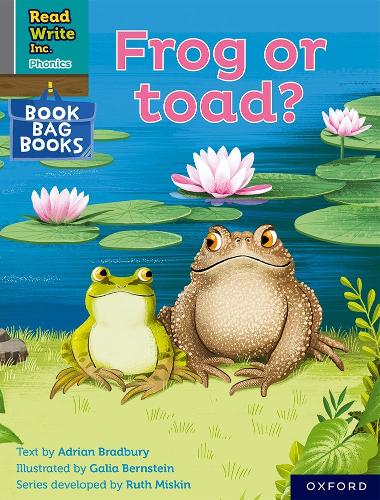 Бумажная книга «Read Write Inc. Phonics: Frog or toad? (Grey Set 7 Book Bag Book 7)», автор Адриан Бредбери - фото №1