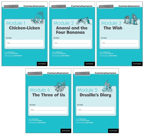 Бумажная книга «Read Write Inc. Comprehension: Modules 1-5 Mixed Pack of 5 (1 of each title)», автор Рут Мискин - фото №1