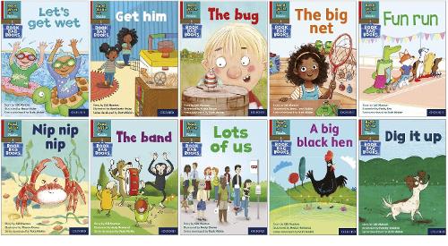 Бумажная книга «Read Write Inc. Phonics: Red Ditty Book Bag Books (Mixed Pack of 10)», автор Джилл Мантон - фото №1