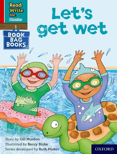Бумажная книга «Read Write Inc. Phonics: Let's get wet (Red Ditty Book Bag Book 1)», автор Джилл Мантон - фото №1