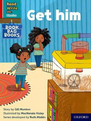 Бумажная книга «Read Write Inc. Phonics: Get him (Red Ditty Book Bag Book 2)», автор Джилл Мантон - фото №1