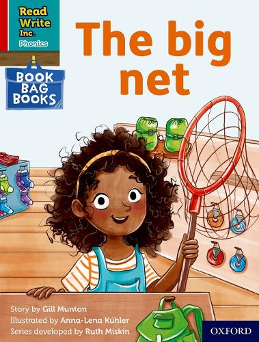 Паперова книга «Read Write Inc. Phonics: The big net (Red Ditty Book Bag Book 4)», автор Джилл Мантон - фото №1