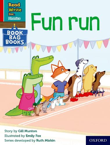 Бумажная книга «Read Write Inc. Phonics: Fun run (Red Ditty Book Bag Book 5)», автор Джилл Мантон - фото №1