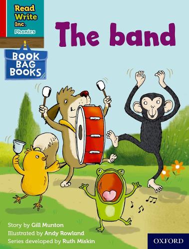 Бумажная книга «Read Write Inc. Phonics: The band (Red Ditty Book Bag Book 7)», автор Джилл Мантон - фото №1