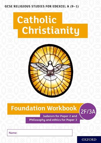 Паперова книга «GCSE Religious Studies for Edexcel A (9-1): Catholic Christianity Foundation Workbook Judaism for Paper 2 and Philosophy and ethics for Paper 3», авторів Енді Льюіс, Енн Клюкас - фото №1
