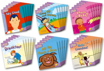 Бумажная книга «Oxford Reading Tree: Level 1+: Snapdragons. Class Pack 36 books, 6 of each title Pack», авторов Моника Хьюз, Леони Беннетт, Джули Эллис - фото №1