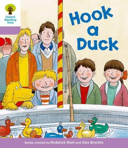 Бумажная книга «Oxford Reading Tree: Level 1+: More First Sentences B: Hook a Duck», автор Родерик Хант - фото №1