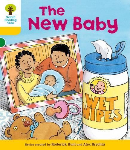 Паперова книга «Oxford Reading Tree: Level 5: More Stories B: The New Baby», автор Родерік Хант - фото №1