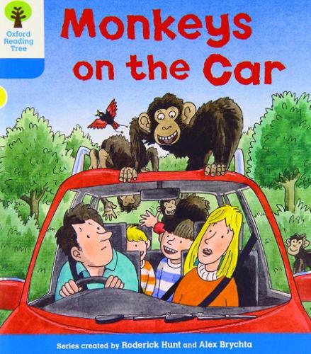 Паперова книга «Oxford Reading Tree: Level 3: Decode and Develop: Monkeys on the Car», автор Аннемарі Янг - фото №1