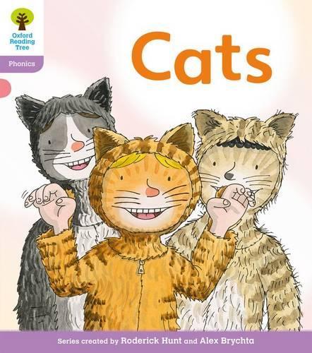 [object Object] «Oxford Reading Tree: Level 1+: Floppy's Phonics Fiction: Cats», авторів Кейт Раттл, Родерік Хант - фото №1