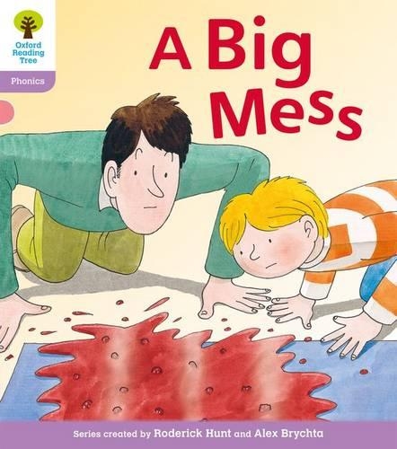 [object Object] «Oxford Reading Tree: Level 1+: Floppy's Phonics Fiction: A Big Mess», авторів Кейт Раттл, Родерік Хант - фото №1