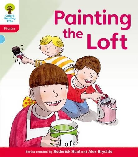 Бумажная книга «Oxford Reading Tree: Level 4: Floppy's Phonics Fiction: Painting the Loft», автор Дебби Хепплвайт - фото №1