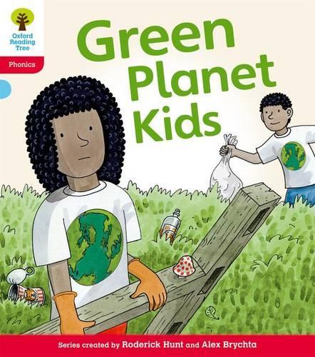[object Object] «Oxford Reading Tree: Level 4: Floppy's Phonics Fiction: Green Planet Kids», авторів Кейт Раттл, Родерік Хант - фото №1