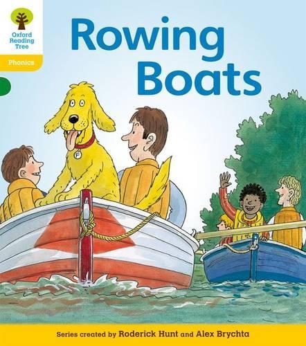 Бумажная книга «Oxford Reading Tree: Level 5: Floppy's Phonics Fiction: Rowing Boats», автор Дебби Хепплвайт - фото №1