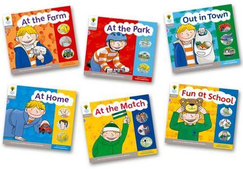 Бумажная книга «Oxford Reading Tree: Level 1: Floppy's Phonics: Sounds and Letters. Pack of 6 (Pack)» - фото №1