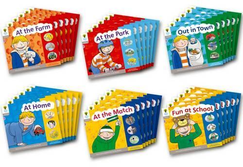 Бумажная книга «Oxford Reading Tree: Level 1: Floppy's Phonics: Sounds and Letters. Class Pack of 36 (Pack)» - фото №1